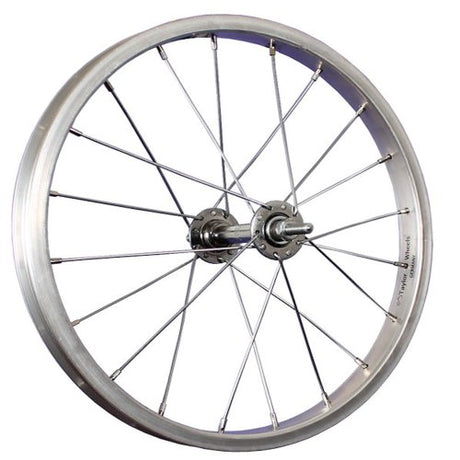 Vorderrad 20*175 Aluminium feste Achse - Silber