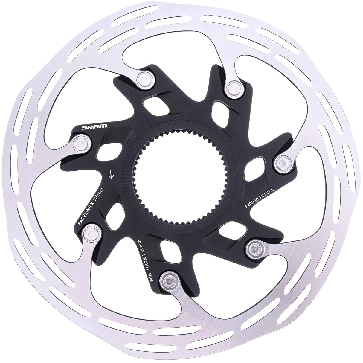 Sram Bremsscheibe Paceline x Rotor Paceline x 140 mm mit Sicherungsring