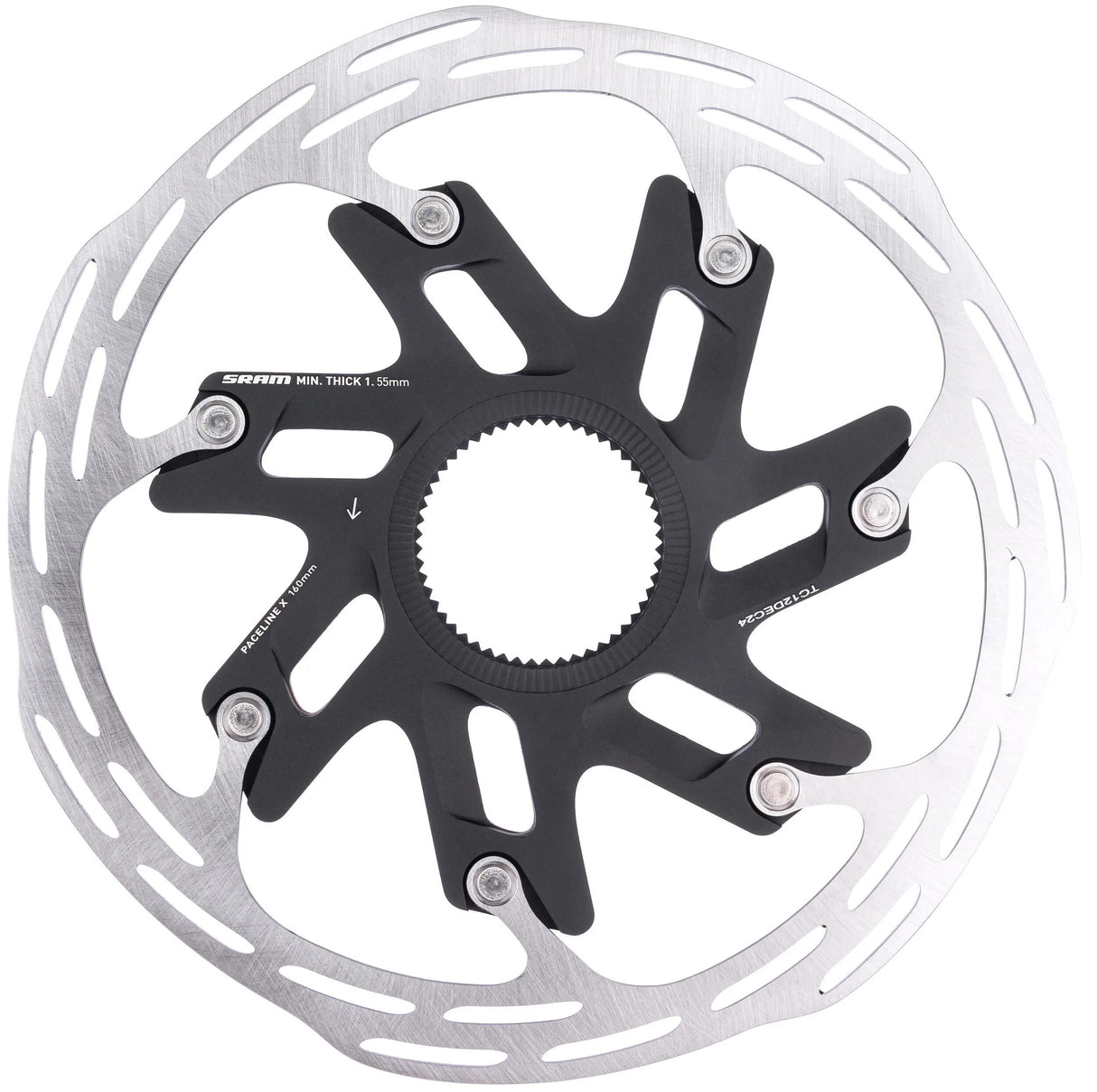 Sram Bremsscheibe Paceline x Rotor Paceline x 160 mm mit Sicherungsring