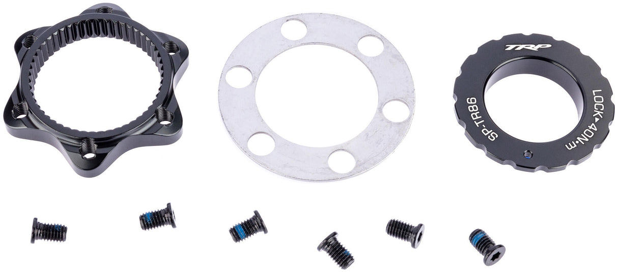 Trp Bremsscheibenadapter Scheibenbremsadapter Tektro CL86 15 oder 20 mm Steckachse