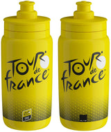 Elite Fly Tour de France Wasserflasche Trinkfl. Fly Tour d'E France gelb 550ml