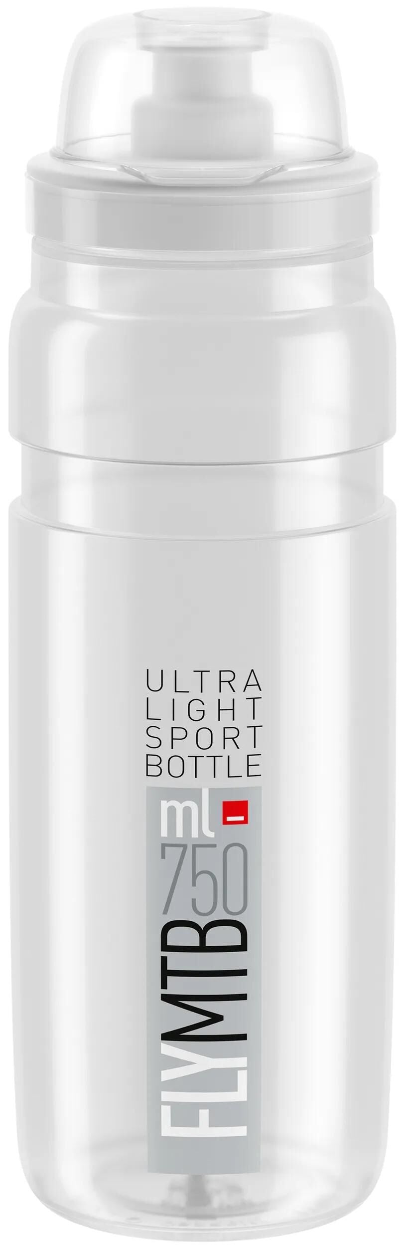 Elite Trinkflasche Fly MTB Flasche Fly MTB 750 ml klar grau