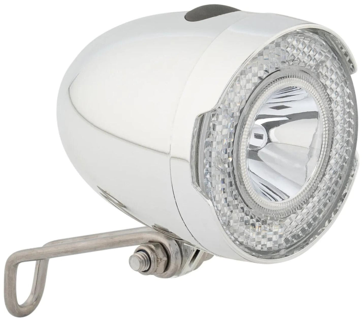 Contec LED-Scheinwerfer HL-004+ ct Akkulicht HL-004+ 15 Lux, Chrom