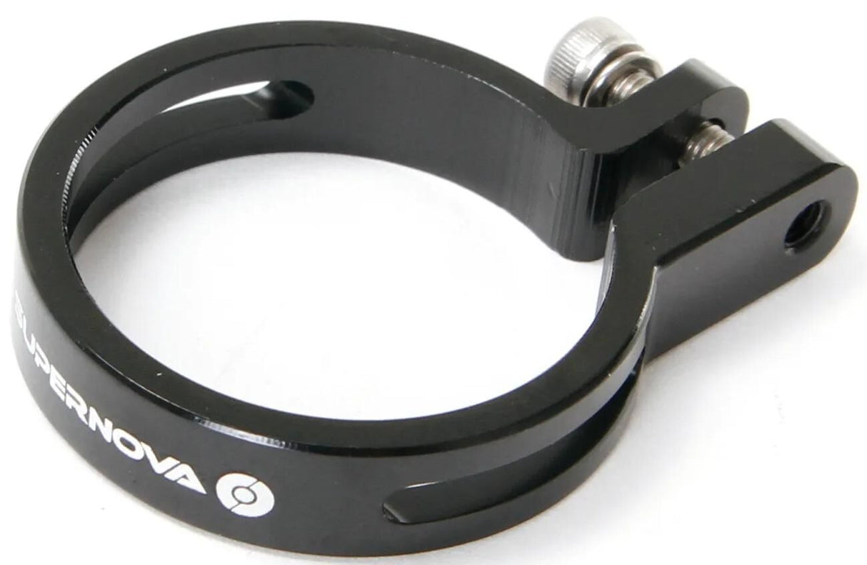 Supernova Sattelstützenklemme Sattelstützenklemme 31,6 mm schwarz