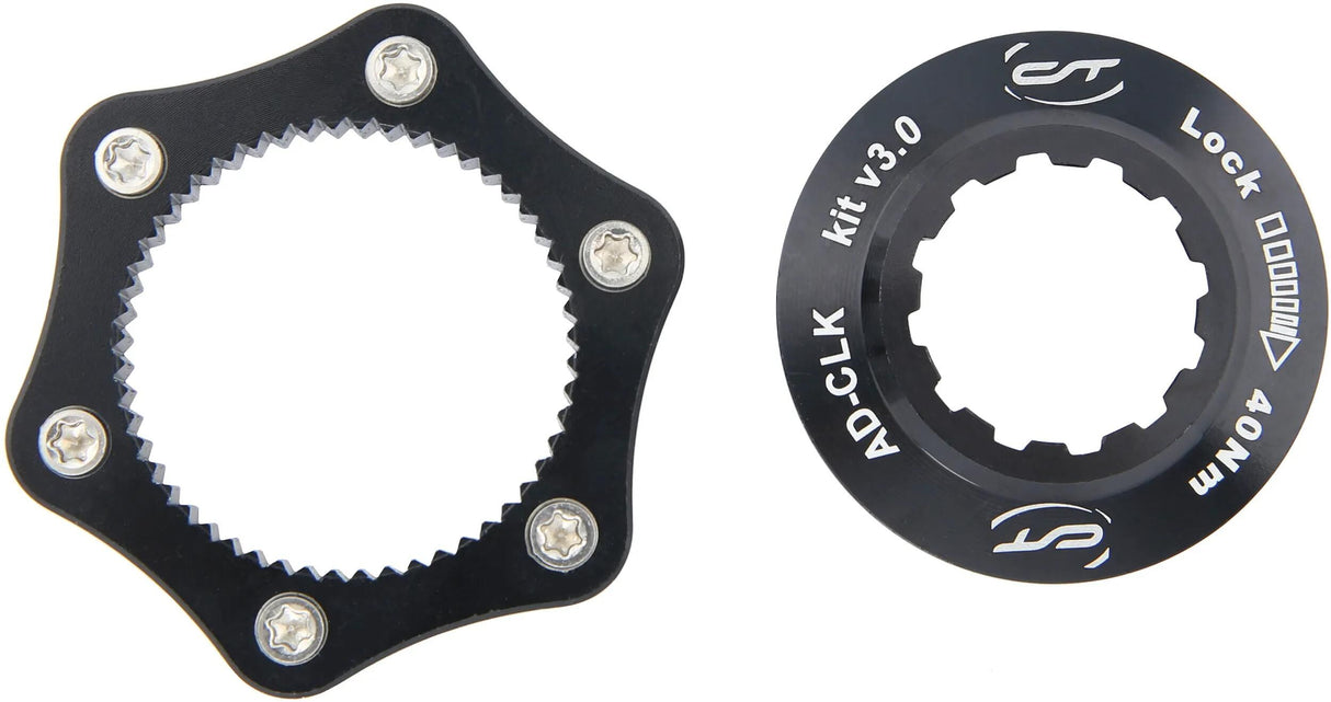 Contec Bremsscheibenadapter CDA-CL CT Scheibenbremsadapter CDA-CL Center Lock schwarz