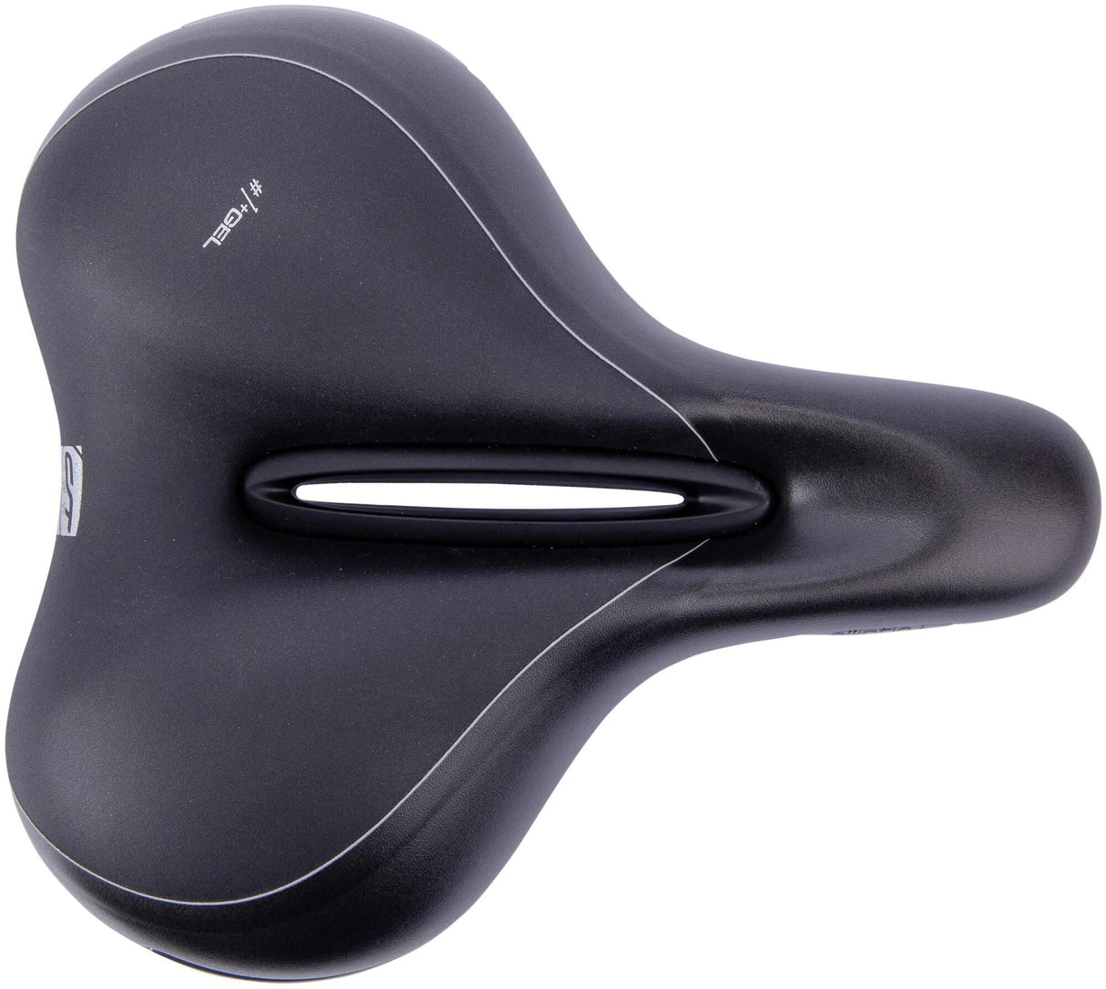 Contec Sattel Elliptic + CT Sattel Elliptic + City Tour Lady Blk Silv