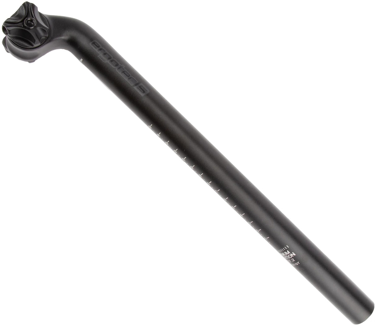 Ergotec Sattelstütze Viper 30° 31,6 x 400 schwarz matt