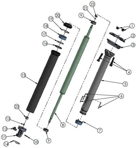 Contec Service Kit Nara Drop Kit A CT Service Kit Nara Drop Kit A 80 mm