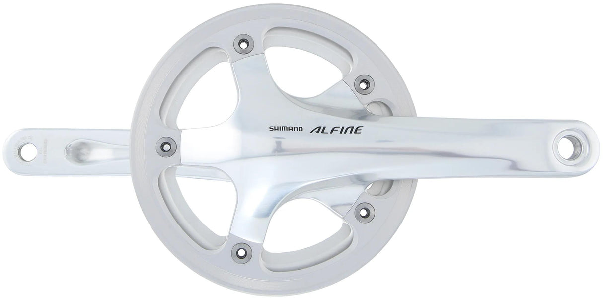 Shimano Kurbelgarnitur Alfine FC-S501 Kurbelgarnitur Shim.alfi.fcs501 42t.170mm ht2 1sp sil