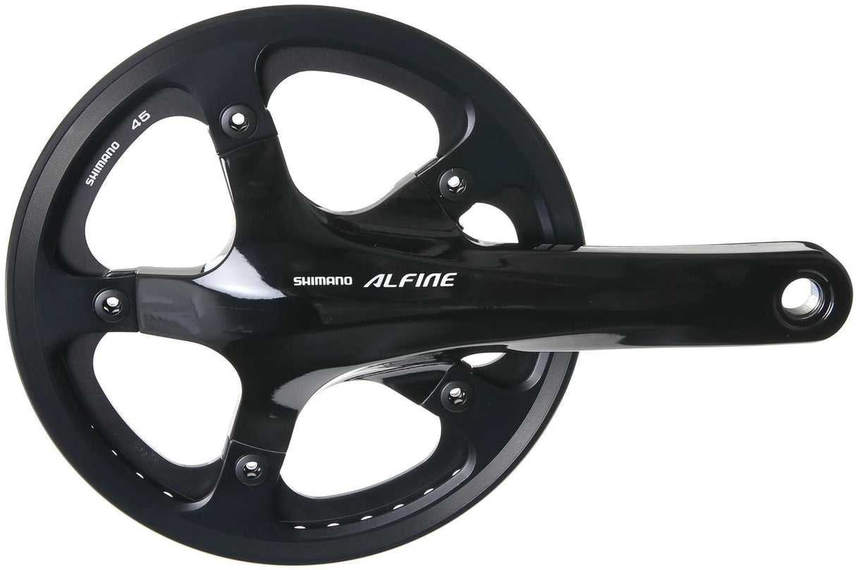 Shimano Kurbelgarnitur Alfine fc-s501 Kurbelgarnitur Shim.alfi.fcs501 45t.170mm ht2 1sp bl.