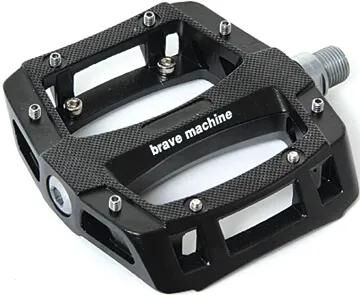 Brave Pedal Freeride Pedale Freeride Paar schwarz