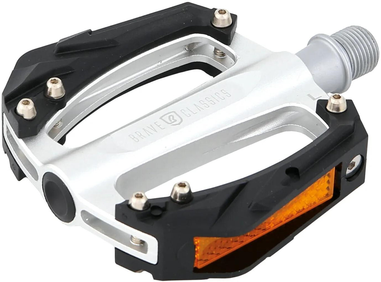Tapferes klassisches Pedal, fremdes Pedal, mutige Klasse. Fremder Alu, Silber