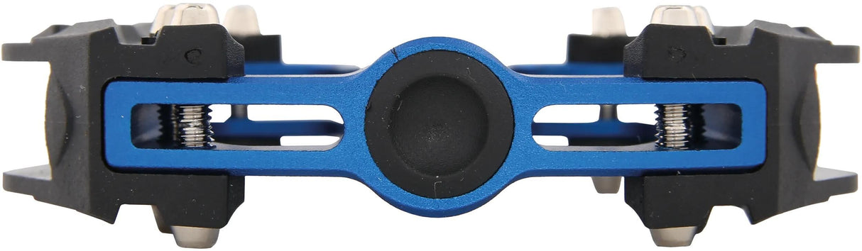 Tapferes klassisches Pedal, fremdes Pedal, mutige Klasse. fremdes Aluminium, blau