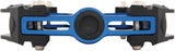 Tapferes klassisches Pedal, fremdes Pedal, mutige Klasse. fremdes Aluminium, blau