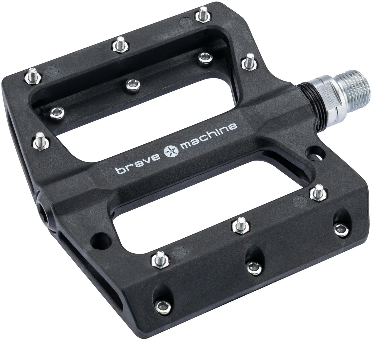 Brave Plattformpedal Dirt 2 Plattformpedal Dirt2 schwarz
