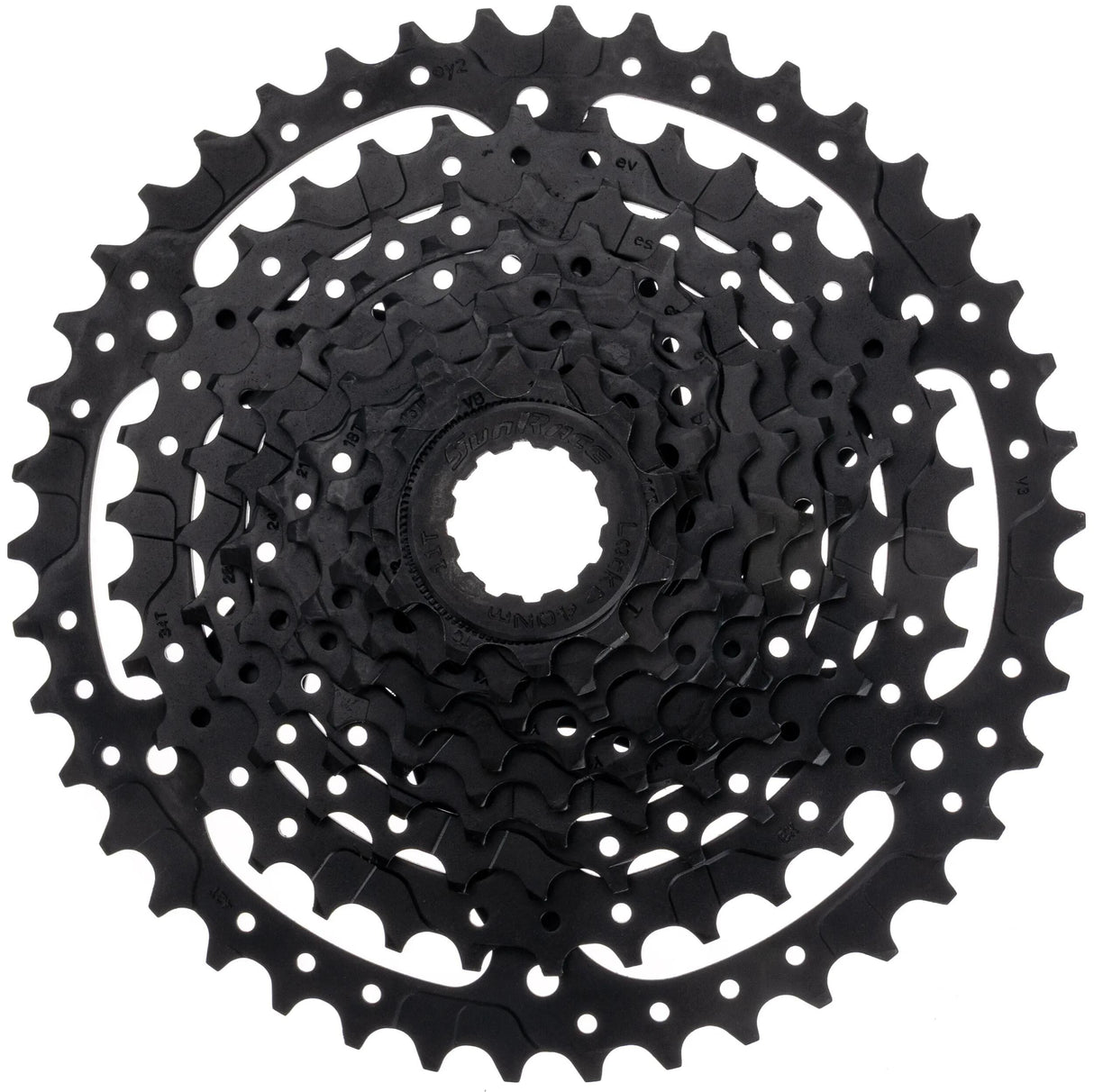 Überlegene Sunrace-Kassette CSU980 9ay 9v 11-42t schwarz