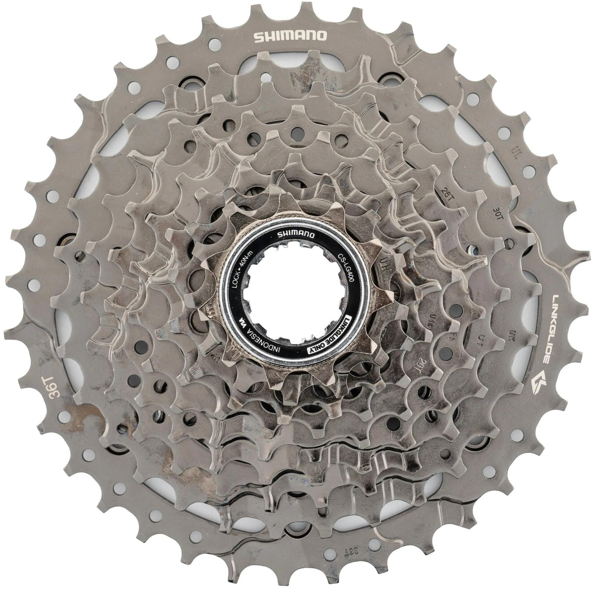 Shimano Kassette CS-LG400 Shim.Kassette LG400 9f 11-36z