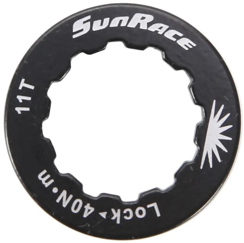 Sunrace Sicherungsring Sicherungsring Alu, schwarz, f.11t.