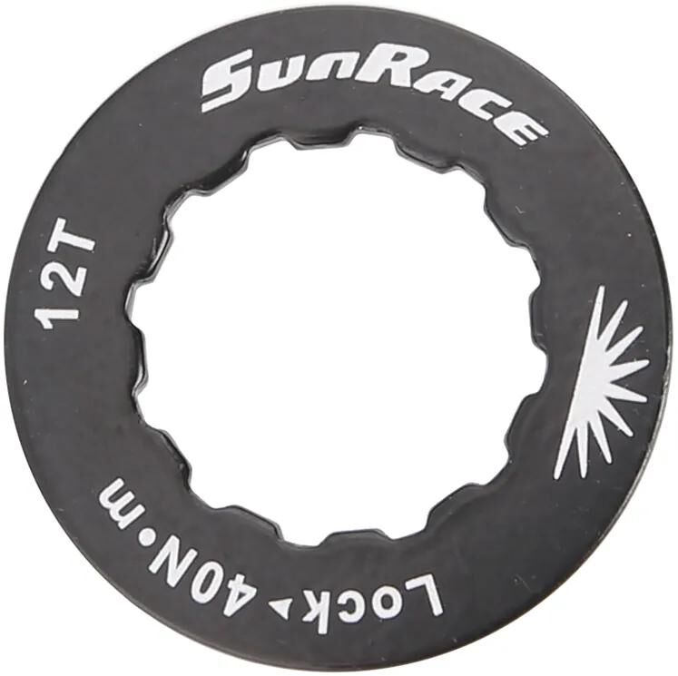 Sunrace Sicherungsring Sicherungsring Alu, schwarz, f.12t.