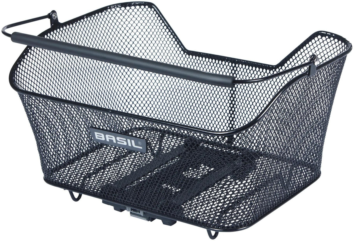 Basil Fahrradkorb Basis M mit Zielbefestigung 14 Liter 25 x 33 x 17 cm – Schwarz