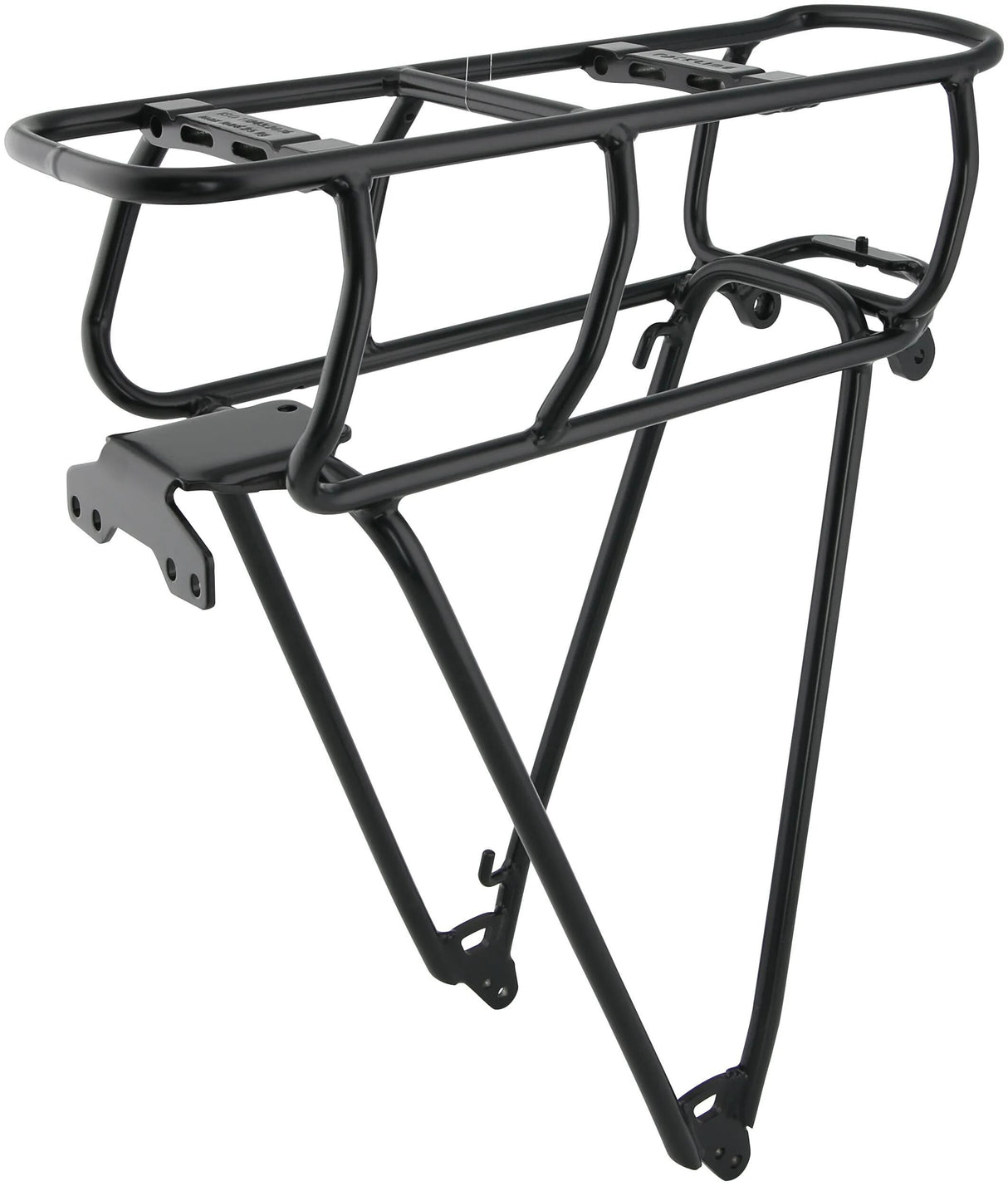 Racktime-Gepäckträger, auf der Rückseite des Bosch-Gepäckträgers Bosch Alu