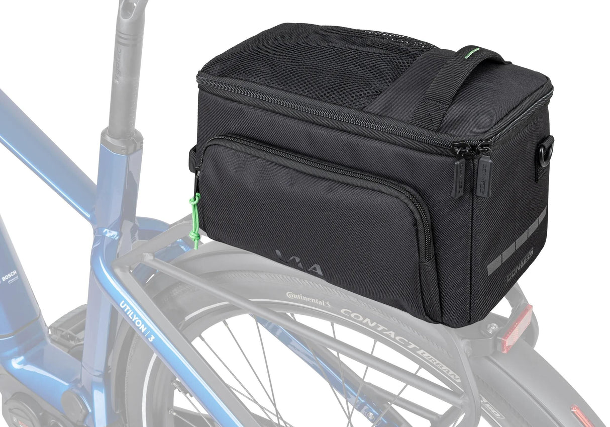 Contec Gepäckträgertasche Via Commuter CT Gepäckträgertasche Via Commuter AVS Schwarz
