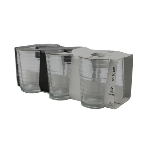 Andere Marken Soleo Trinkgläser 200 ml 3 Stück transparent