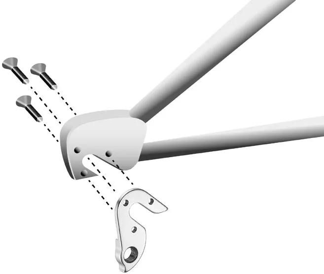 Union Maeilleurpad GH-154 Verschiedene Marken mit Schraubensatz