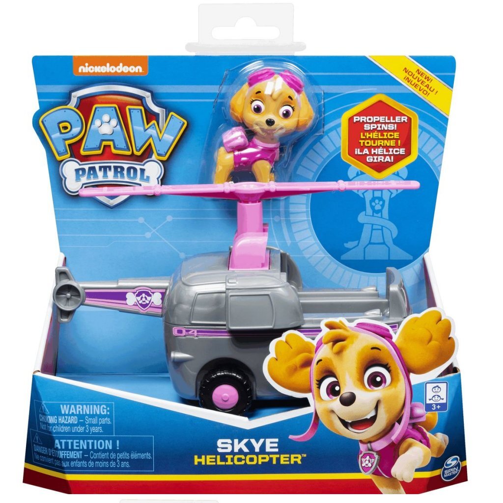 Paw Patrol Skye med fordon