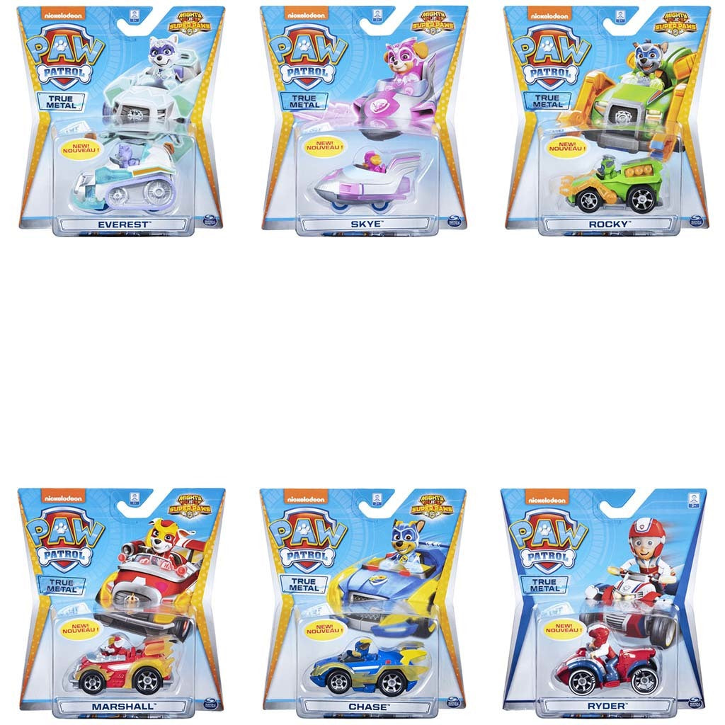 Voiture Otto Simon Paw Patrol Marchall Car Brigade en métal