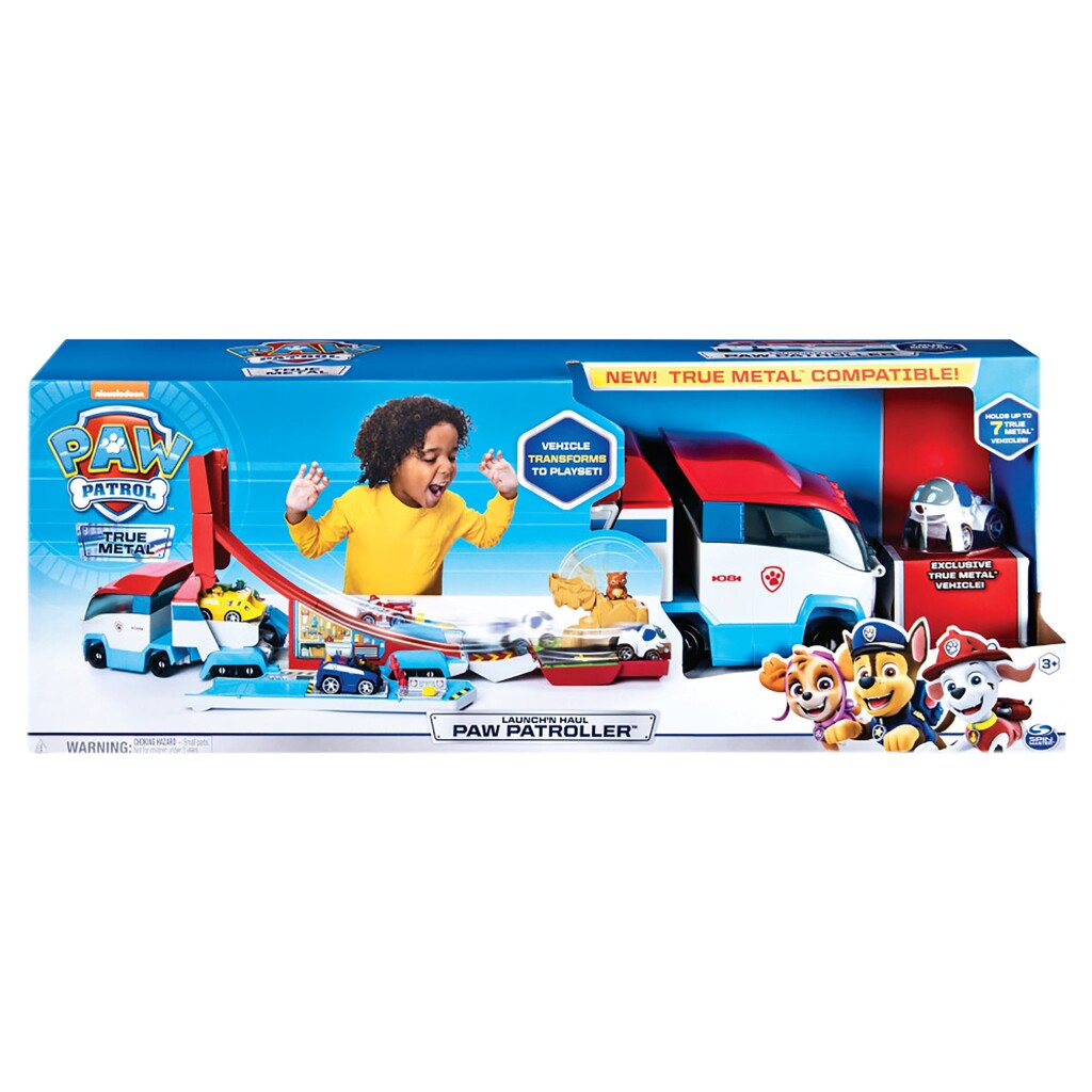 Paw Patrol Die Cast Paw Patroller + Vehicle