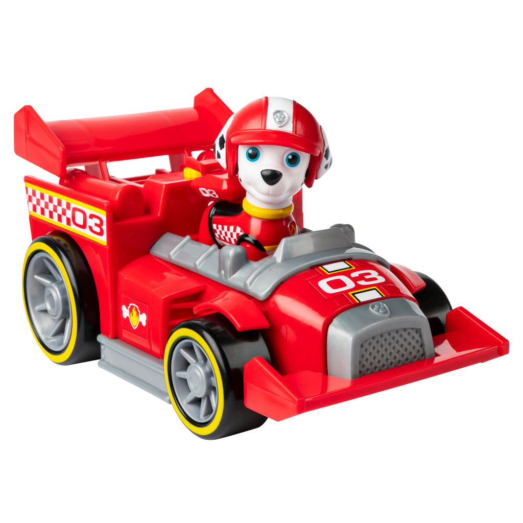 Paw Patrull prett Race Rettung Marshall mat Gefier