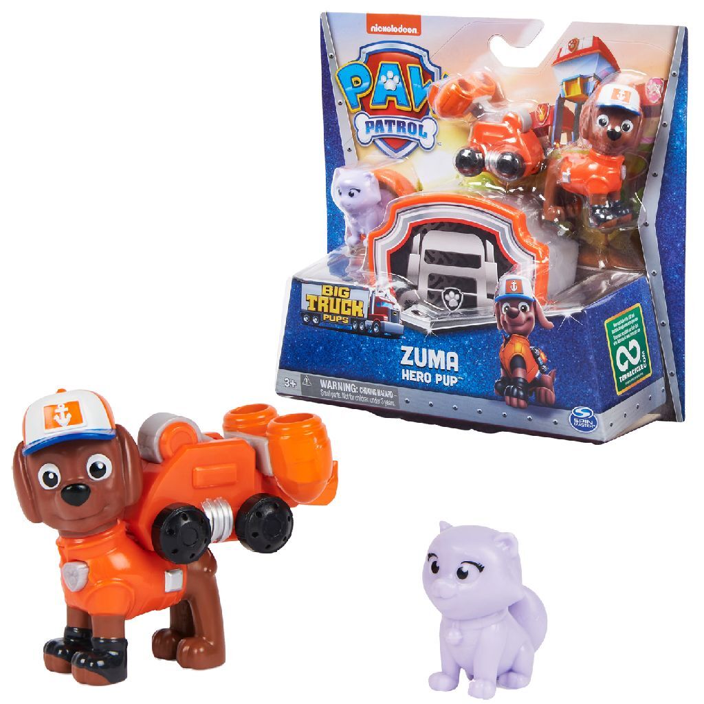 Paw Patrol Big Truck Cups Zuma SpeelSet