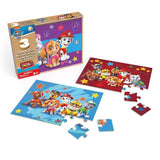 PAW PATROL 3IN1 Puzzle de madera en la caja 3x24 piezas