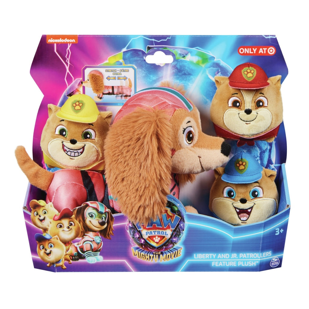 Paw patrol paw patrol movie knuffel liberty en poms