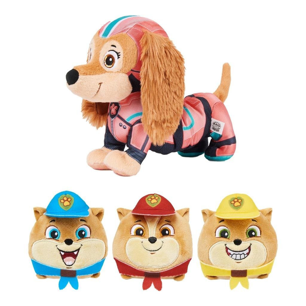 PAW Patrol Mighty Movie Hug Liberty and POMS