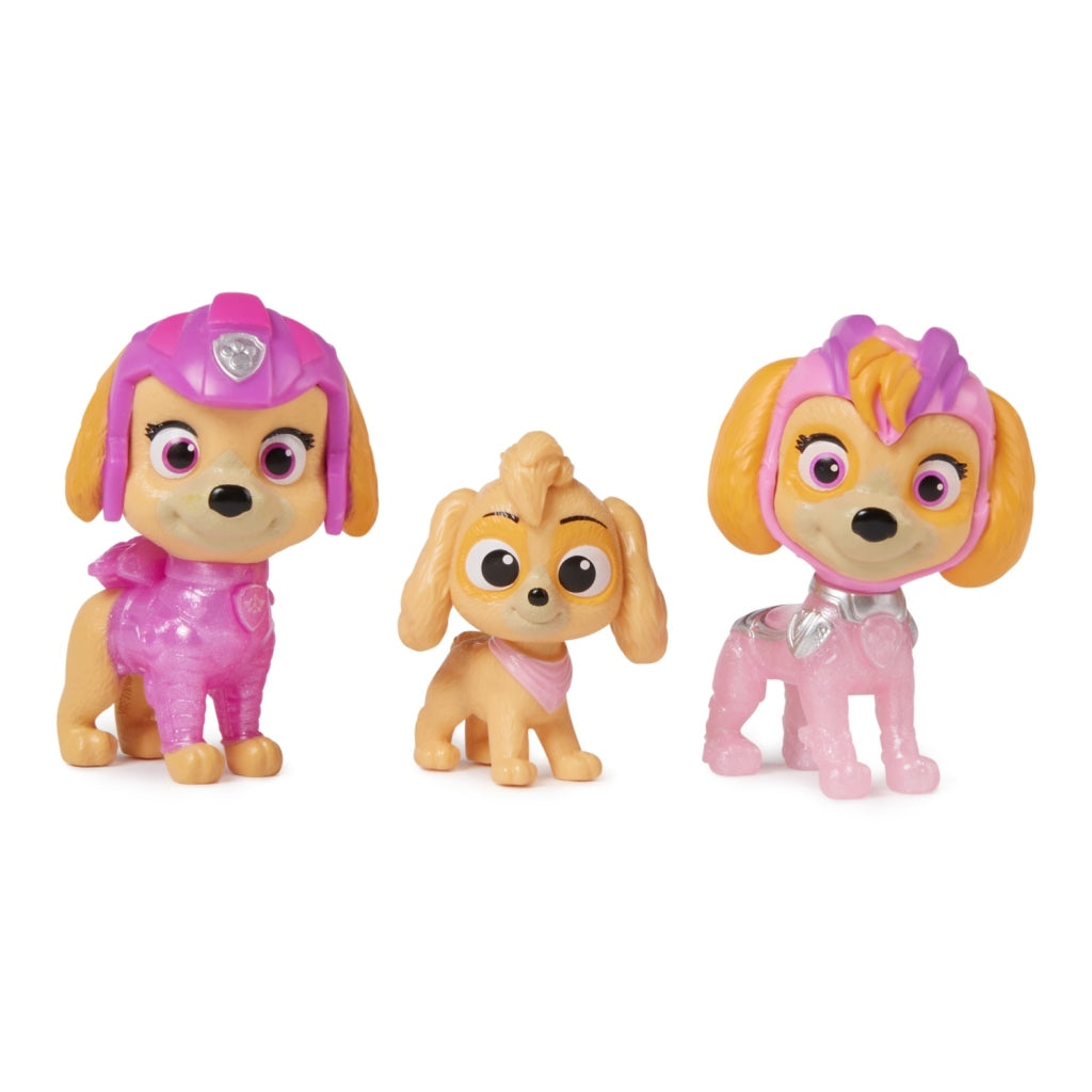 PAW PATROL MIGHTY PELEGA SKYE FIGURAS 3 Piezas