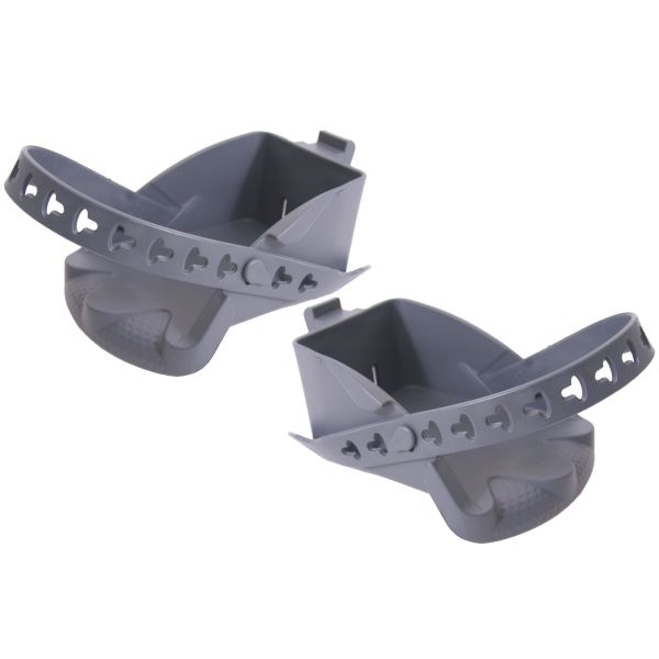 Polisport Footrus Set mit Gurten Bilby Junior - Dunkelgrau