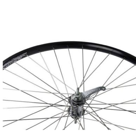 Kgs Hinterrad 28 Zoll (622) Ryde Felge schwarz schwarz Velamos Bremsnabe