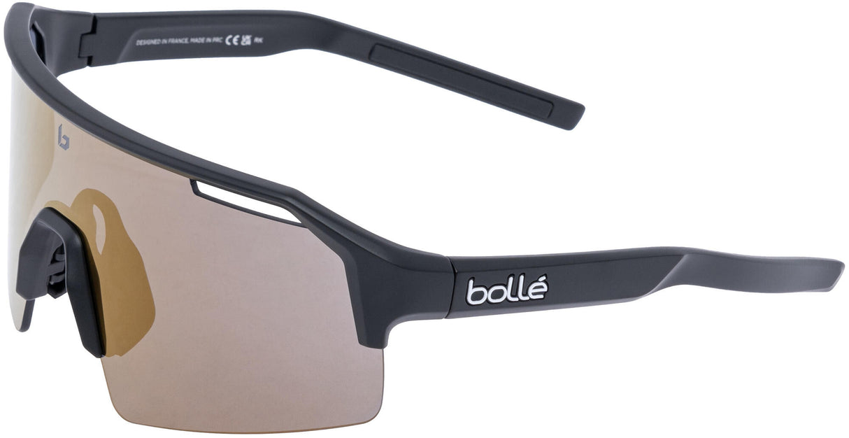 Bollé Sportbrille C-Shifter Brille C-Shifter Schwarz Matt TNS Gold