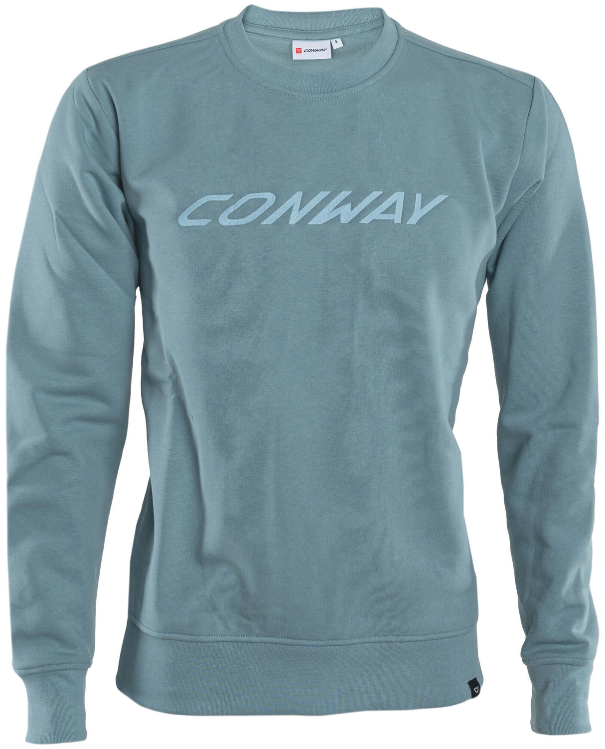 Conway Sweatshirt mit großem Logo, Sweatshirt mit großem Logo, Größe XXL, Steinblau