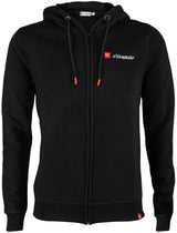 Conway Pulloverjacke mit Kapuze Logoline Kapuzensweatjacke Logoline Größe 3XL Schwarz