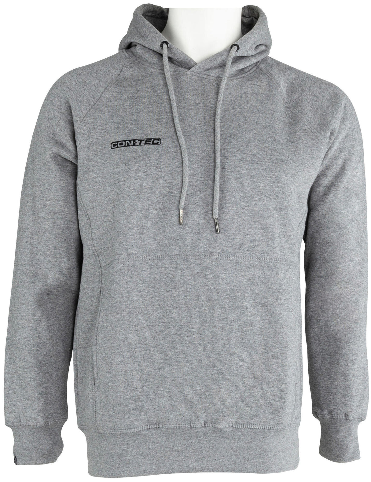 Contec Sweatshirt mit Kapuze Bright CT Hoodie helle Größe, XL hellgrau