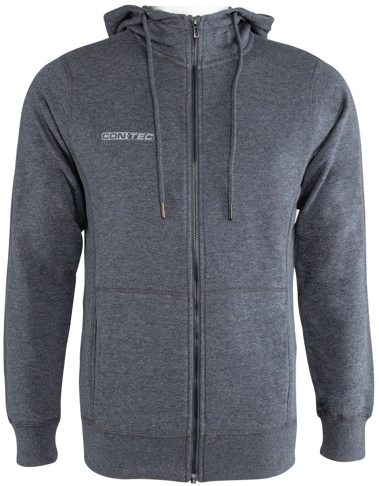 Contec Sweatjacke mit Kapuze Zip Dark CT Zip Hoodie Zip Dark Größe, S Schwarz