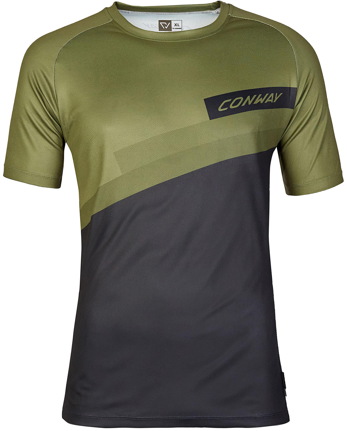 Conway Kurzarmshirt Ride Tee SS T-Shirt Ride Tee SS S Moss Black