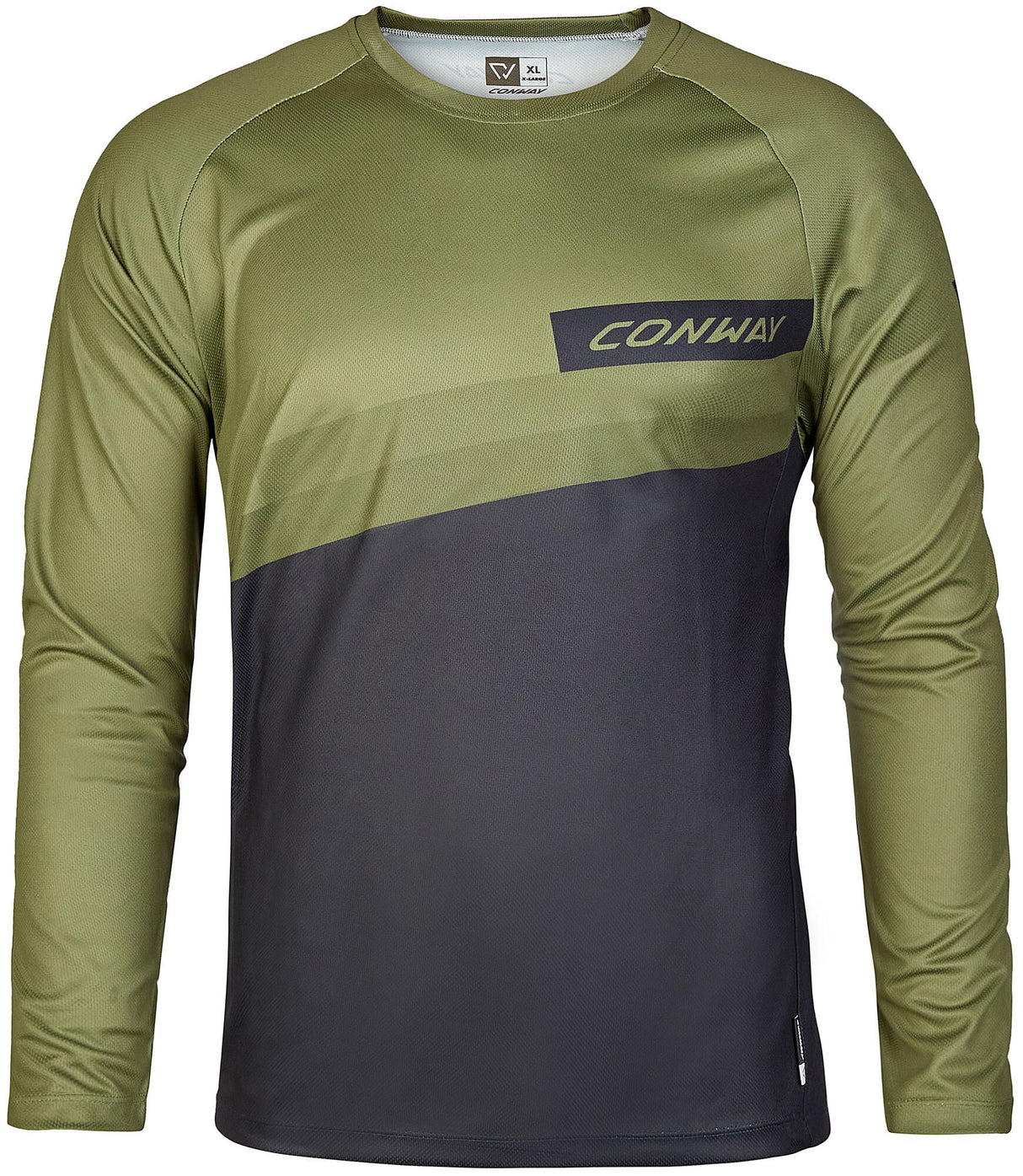 Conway Langarmshirt Ride Tee LS Jersey Ride Tee LS S Moosschwarz