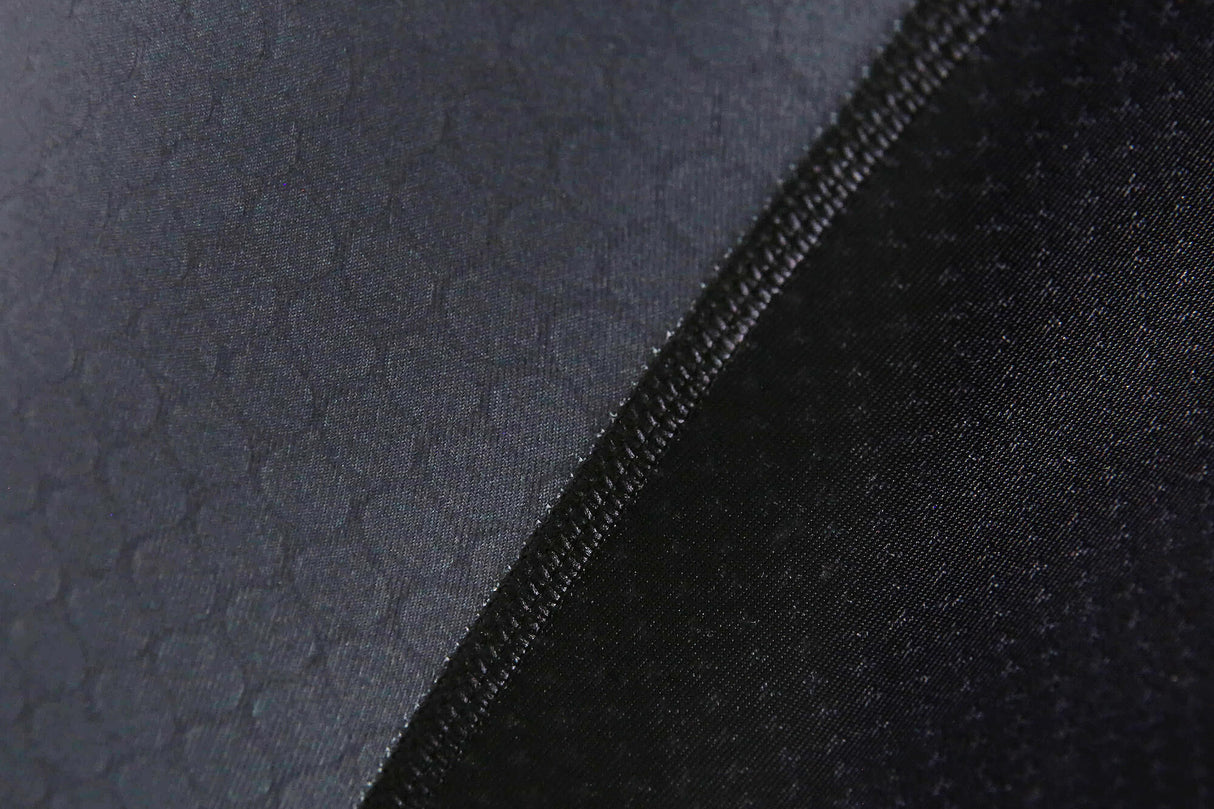 Conway Radhose mit Hosenträgern, Renn-Trägerhose, Trägerhose, Renngröße XL, Schwarz, Grau