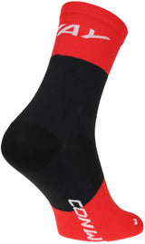Conway Socken Race Socken High Cut Sock Race High Cut Größe 36-39 Schwarz Rot