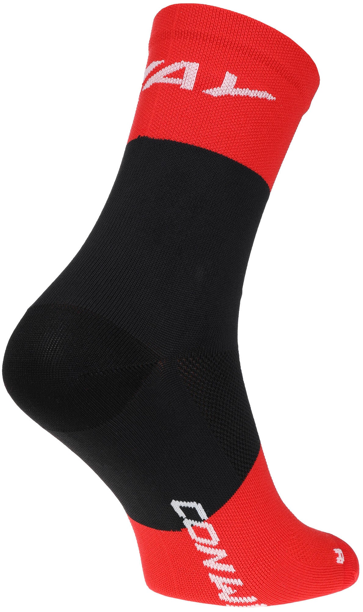 Conway Socken Rennsocken hoch geschnittene Socken Rennen hoch geschnittene Größe 44-47 schwarz rot