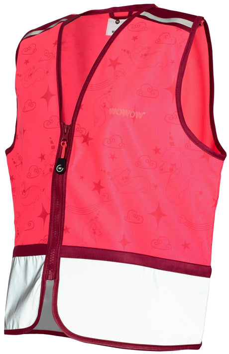 Wowow Kinder West Zippy Jacke Pink Reflektierende Kinder Zippy Pink Gr. l